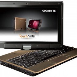 Лаптоп GIGABYTE CAFE T1028X, Atom N270 1.60GHz, 1GB, 160 GB, 10.1