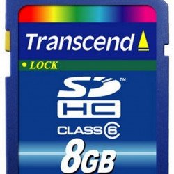 Флаш памет TRANSCEND 8GB Secure Digital HC (Class 6)