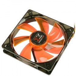Охладител / Вентилатор XIGMATEK Fan 120mm Orange/White LED XLF-F1253, 1500 rpm, 20 dB