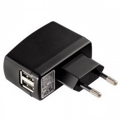 Аксесоари HAMA USB зарядно 2xUSB/220V за MP3 плеър