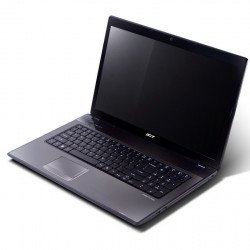 Лаптоп ACER AS7741G-484G75Mnsk, Intel Core i5-480M (2.93GHz, 3M), 4GB DDR III, 750GB HDD, DVD-RW, 17.3