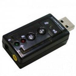 Audio / Мултимедия ESTILLO Звукова карта USB 7.1 канална мини