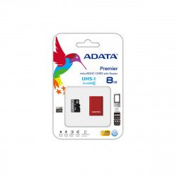 Флаш памет ADATA 8GB microSDHC Class10  UHS-I + Reader