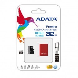 Флаш памет ADATA 32GB microSDHC Class10  UHS-I + Reader