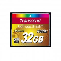 Флаш памет TRANSCEND 32GB Compact Flash card /1000x/