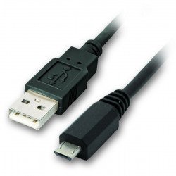 USB кабел VCOM Кабел USB 2.0 AM / Micro USB M - CU271-1.8m