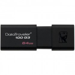 USB Преносима памет KINGSTON 64GB Flash USB 3.0 DT100G3