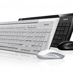 Клавиатура RAPOO 8200P Безжичен комплект клавиатура с мишка, /ЧЕРЕН/