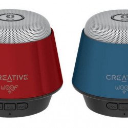 Колонка CREATIVE Woof, Portable Micro Wireless Speaker /Blue/