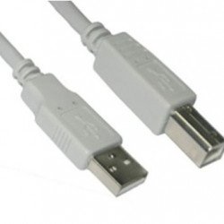 VCOM USB cable A/B, 1.8m, CU201-1.8m