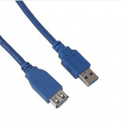 USB кабел VCOM Кабел USB 3.0  Extension AM / AF - CU302-1.8m