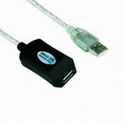 USB кабел VCOM Кабел удължение USB Extension W/IC - CU823-20m