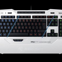 Клавиатура ROCCAT Isku FX, Multicolor Gaming Keyboard, White 