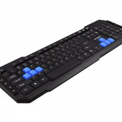 Клавиатура ZALMAN ZM-K200M, Multimedia Keyboard with 10 hot keys, USB