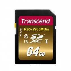 Флаш памет TRANSCEND 64GB Secure Digital XC UHS-I U3X