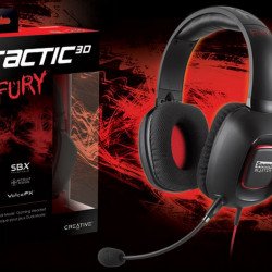 Слушалки CREATIVE Sound Blaster Tactic3D Fury, Dual Mode Gaming Headset 