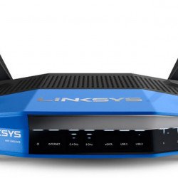 Мрежово оборудване LINKSYS WRT1900ACS, Dual-Band Wi-Fi Router with Ultra-Fast 1.6 GHz CPU, Gigabit, USB 3.0, eSATA
