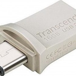 USB Преносима памет TRANSCEND 16GB JetFlash 890S USB 3.1 Type C, Silver