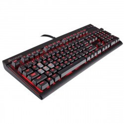 Клавиатура CORSAIR STRAFE Mechanical Gaming Keyboard - Cherry MX Red, CH-9000088-NA