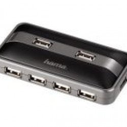 Мрежово оборудване HAMA USB HUB 7-PORT 78483