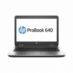 Лаптоп HP ProBook 640 /T9X01EA/, Intel Core i5-6200U (2.80GHz, 3M), 4GB DDR4, 500GB HDD, Win 10 Pro, 14