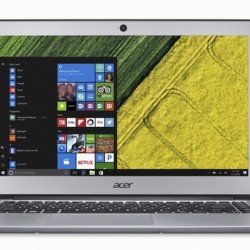 Лаптоп ACER Aspire Swift 3 Silver SF314-51-54QP, Intel Core i5-7200U (3.10GHz, 3M), 8GB DDR4, 256GB SSD, Win 10, 14