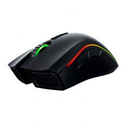 Мишка RAZER Mamba 16000 - Wireless Multi-color Ergonomic Gaming Mouse,16,000 DPI 5G laser sensor,Up to 210 inches per second / 50 G acceleration,Ergonomic right-handed design with textured rubber side grips