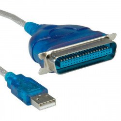 Кабел / Преходник ROLINE 12.99.1150, VALUE USB към IEEE1284 конверторен кабел, 1.8 м