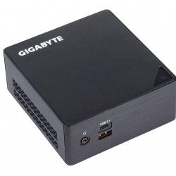 Компютър GIGABYTE Mini-PC Barebone Brix GB-BKi3HA-7100, Intel Core i3-7100U (2.40 GHz, 3MB), 2.5