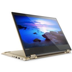 LENOVO Yoga 520 14 /80X800M6BM/, FullHD IPS Antiglare Touch i3-7100U 2.4GHz, 4GB DDR4, 128GB SSD, Backlit KBD, Fingerprint Reader, USB-C, HDMI, WiFi, BT, HD cam, Gold Metallic, Win 10
