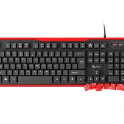 Клавиатура NATEC Genesis геймърска клавиатура Gaming Keyboard RHOD 110 RED - NKG-0939