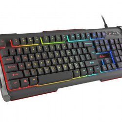 Клавиатура NATEC Genesis геймърска клавиатура Gaming Keyboard RHOD 400 RGB - NKG-0993