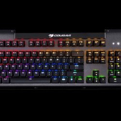Клавиатура COUGAR Ultimus RGB, TTC Red Switch Mechanical Gaming Keyboard, USB