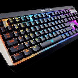 Клавиатура COUGAR ATTACK X3 RGB (2016 version), Blue Cherry MX Mechanical Gaming Keyboard, USB