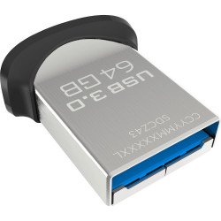 USB Преносима памет SANDISK 64GB Ultra Fit USB 3.0