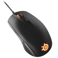 Мишка STEELSERIES Геймърска мишка Rival 100 Black, Оптична, Жична, USB