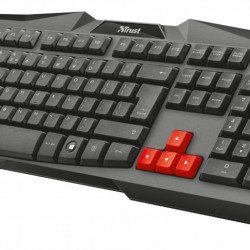 Клавиатура TRUST Ziva Gaming Keyboard, 21954