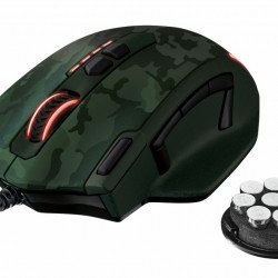 Мишка TRUST GXT 155C Gaming Mouse - green camouflage, 20853