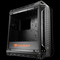 Кутии и Захранвания COUGAR PANZER-S, Mid-Tower, Mini ITX/Micro ATX/ ATX/CEB, Dimension (WxHxD)-208x565x520 (mm), Water cooling support, Max. Graphic Cards Length-425 (mm) (400mm with frontal fans), Max. CPU Cooler Height-160 (mm), CM