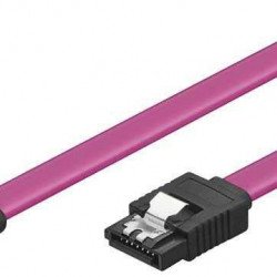 Кабел / Преходник VCOM Кабел SATA Cable W/Lock Right Angle - CH302R-0.45m