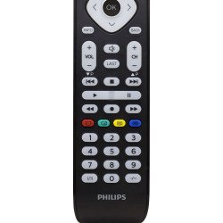 Телевизор PHILIPS SRP2018, Universal remote control 8 in 1 - Universal IR database: TV, CABLE, SAT, DVB-T, DVD, DVDR-HDD combo, VCR, Operating distance: 33 ft (10 m)