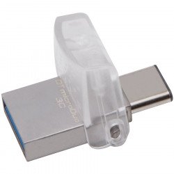 USB Преносима памет KINGSTON 32GB DT microDuo 3C/ USB 3.0/3.1 + Type-C 