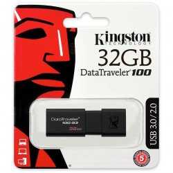 USB Преносима памет KINGSTON 32GB USB 3.0 DT100G3/32GB