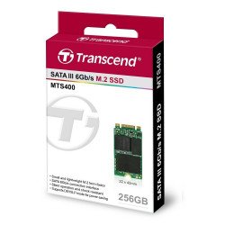 SSD Твърд диск TRANSCEND 256GB M.2 Socket 2242 SSD MTS400 SATA III /TS256GMTS400S/