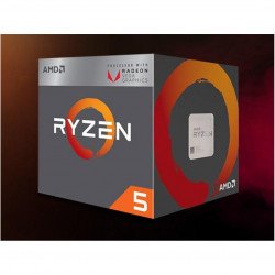 Процесор AMD RYZEN 5 2400G, 4C/8T, up to 3.90Hz, AM4, with Radeon RX Vega 11 Graphics, Wraith Stealth cooler