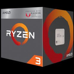 Процесор AMD RYZEN 3 2200G, 4C/4T, up to 3.70Hz, AM4, with Radeon Vega 8 Graphics
