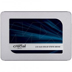 SSD Твърд диск CRUCIAL 1TB 2.5 SSD, MX500, 3D NAND SATA III /CT1000MX500SSD1/ 