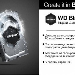 Хард диск WD 6000GB 256MB 7200rpm SATA III Black /WD6003FZBX/