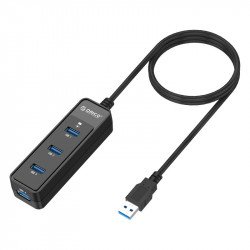 Мрежово оборудване ORICO USB3.0 HUB 4 port - W5PH4-3S