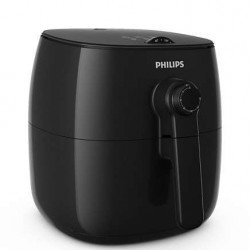 Кухненски уред PHILIPS HD9621/90, Уред за мултифункционално готвене  Viva Collection TurboStar, Пържене с малко мазнина, Black, 1425 W, 0, 8 кг
